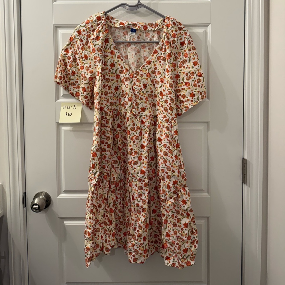 Floral V-Neck Dress | Old Navy